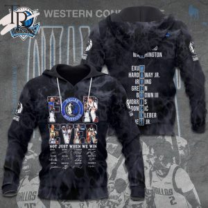 Dallas Mavericks Forever Not Just When We Win Hoodie