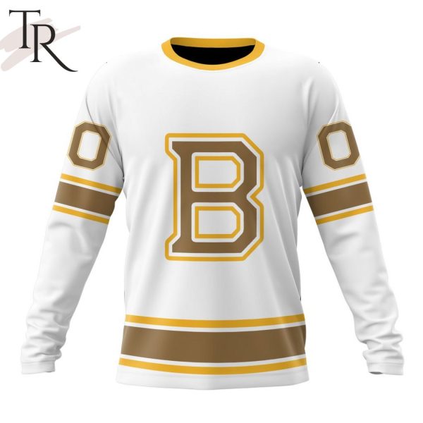 NHL Boston Bruins Special Whiteout Design Hoodie