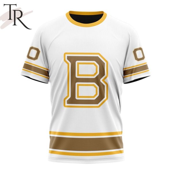 NHL Boston Bruins Special Whiteout Design Hoodie
