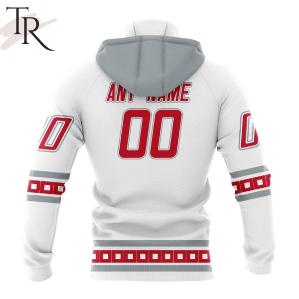 NHL Carolina Hurricanes Special Whiteout Design Hoodie