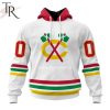 NHL Carolina Hurricanes Special Whiteout Design Hoodie