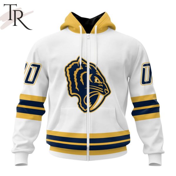 NHL Nashville Predators Special Whiteout Design Hoodie