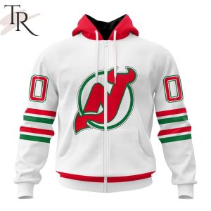 NHL New Jersey Devils Special Whiteout Design Hoodie