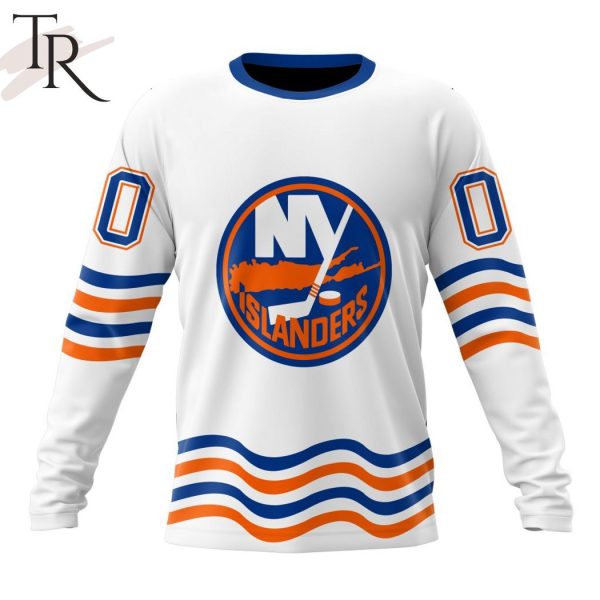 NHL New York Islanders Special Whiteout Design Hoodie