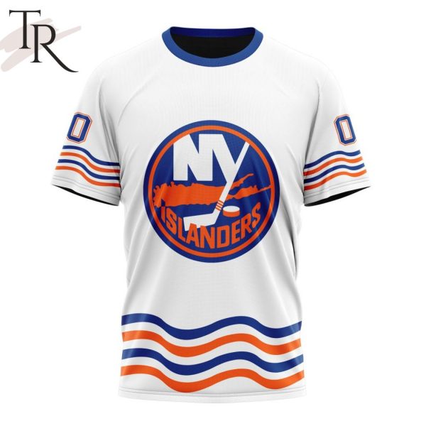 NHL New York Islanders Special Whiteout Design Hoodie