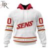 NHL Philadelphia Flyers Special Whiteout Design Hoodie