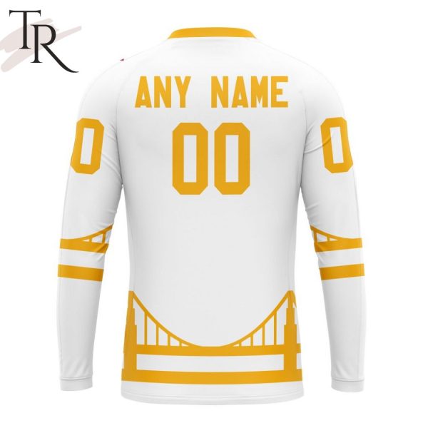 NHL Pittsburgh Penguins Special Whiteout Design Hoodie