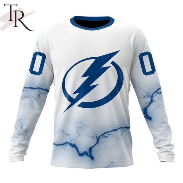 NHL Tampa Bay Lightning Special Whiteout Design Hoodie