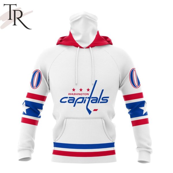 NHL Washington Capitals Special Whiteout Design Hoodie