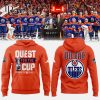 Edmonton Oilers Quest For The Cup Stanley Cup Final 2024 Hoodie – Navy