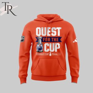Edmonton Oilers Quest For The Cup Stanley Cup Final 2024 Hoodie – Orange