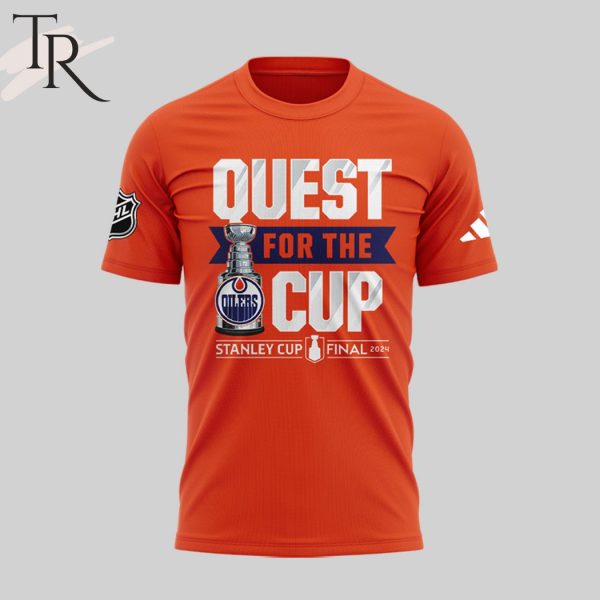 Edmonton Oilers Quest For The Cup Stanley Cup Final 2024 Hoodie – Orange