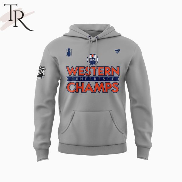 Western Conference Champs 2024 Edmonton Oilers Hoodie