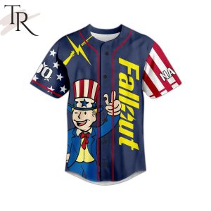 Fallout We’re All In This Together Vault-Tec Custom Baseball Jersey