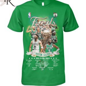 Boston Celtics 2023-24 NBA Finals Signature T-Shirt
