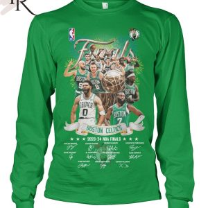 Boston Celtics 2023-24 NBA Finals Signature T-Shirt