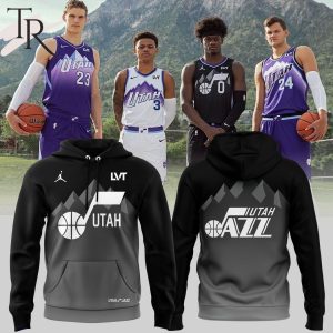 Utah Jazz New Hoodie – Black