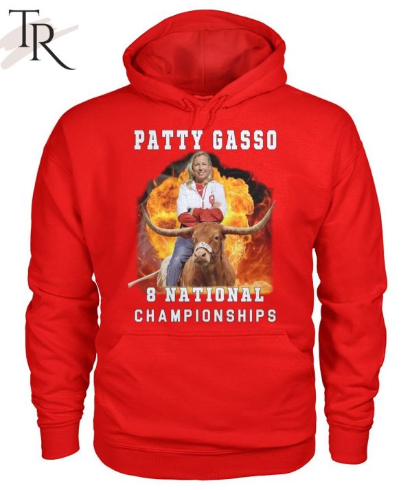 Patty Gasso 8 National Championship T-Shirt