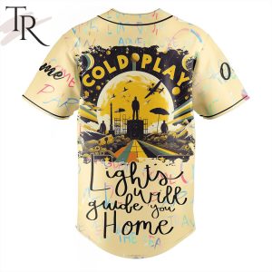 Coldplay And It Was All Yellow Custom Baseball Jersey
