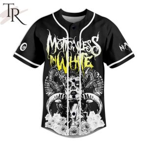 Motionless In White We May Be Broken But You Can’t Kill All Of Us Custom Baseball Jersey