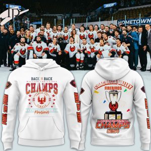 Back To Back Western Conference Champs Calder Cup Finals 2023-2024 Coachella Valley Hoodie, Longpants, Cap – White