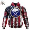 NHL Boston Bruins Special Design For Independence Day The Fourth Of July Hoodie