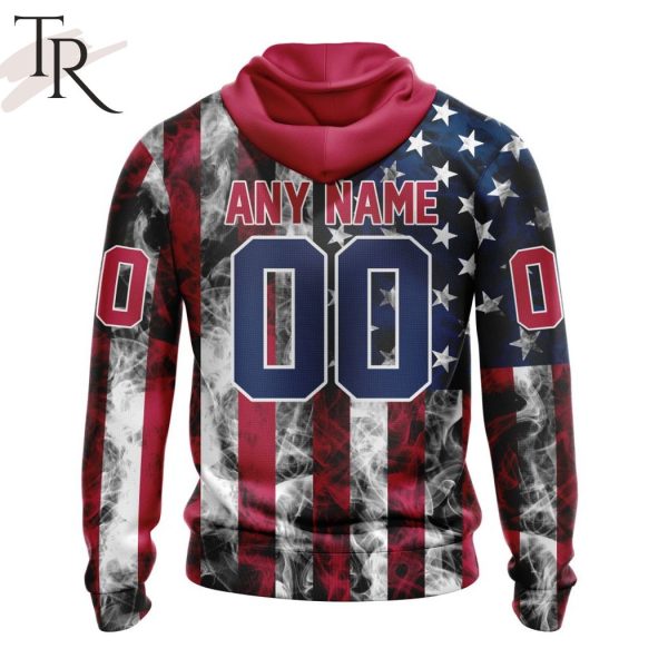 NHL Chicago Blackhawks Special Design For Independence Day The Fourth Of July Hoodie