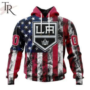 NHL Los Angeles Kings Special Design For Independence Day The Fourth Of July Hoodie