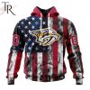 NHL New Jersey Devils Special Design For Independence Day The Fourth Of July Hoodie