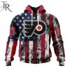 NHL Pittsburgh Penguins Special Design For Independence Day The Fourth Of July Hoodie