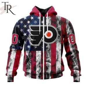 NHL Philadelphia Flyers Special Design For Independence Day The Fourth Of July Hoodie