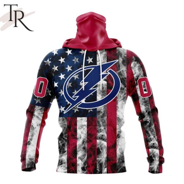 NHL Tampa Bay Lightning Special Design For Independence Day The Fourth Of July Hoodie