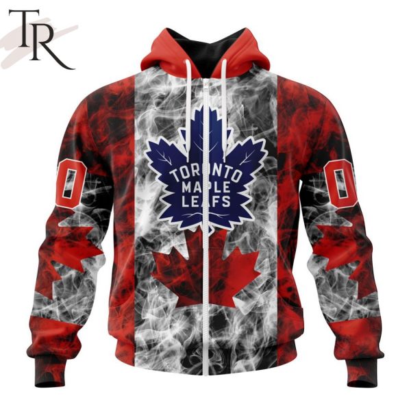 NHL Toronto Maple Leafs Special Design For Canada Day Hoodie