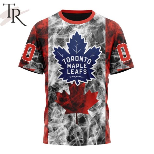 NHL Toronto Maple Leafs Special Design For Canada Day Hoodie