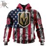 NHL Washington Capitals Special Design For Independence Day The Fourth Of July Hoodie