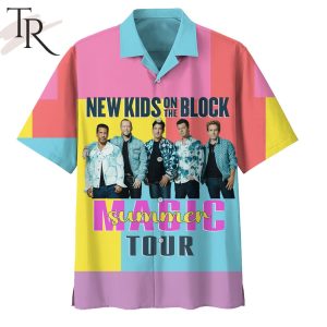 New Kids On The Block Magic Summer Tour Hawaiian Shirt