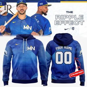 Minnesota Twins The Ripple Effect 2024 City Connect Club Hoodie, Cap