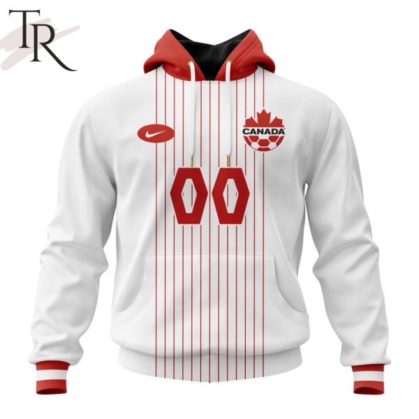 Canada National Soccer Team Personalized 2024 Away Kits Hoodie