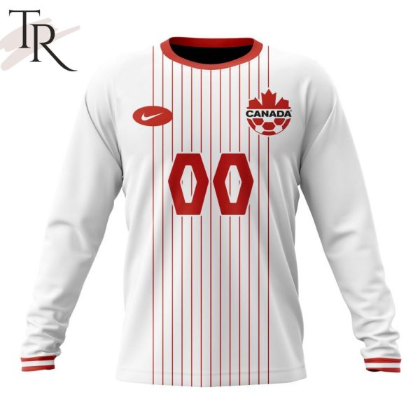 Canada National Soccer Team Personalized 2024 Away Kits Hoodie