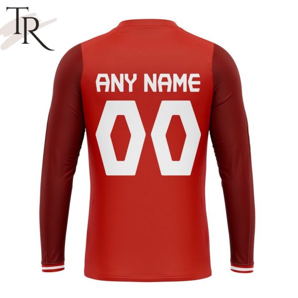 Canada National Soccer Team Personalized 2024 Home Kits Hoodie