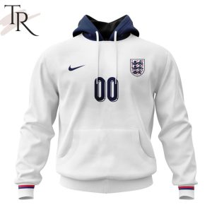 England National Football Team Personalized 2024 Away Kits Hoodie