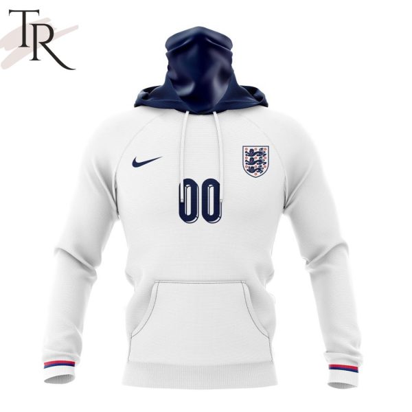 England National Football Team Personalized 2024 Home Kits Hoodie