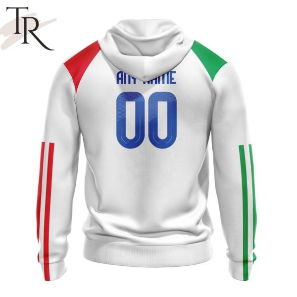 Italy National Football Team Personalized 2024 Away Kits Hoodie