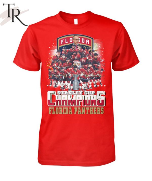 2024 Stanley Cup Champions Florida Panthers T-Shirt