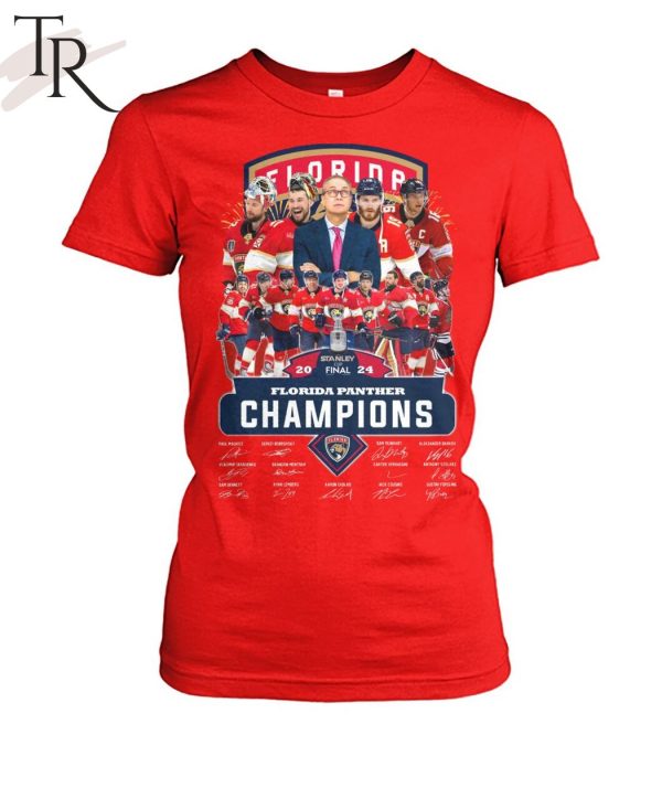 Stanley Cup 2024 Final Florida Panther Champions T-Shirt