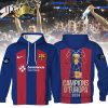 FC Barcelona Handbol EHF Champions League 2024 Hoodie