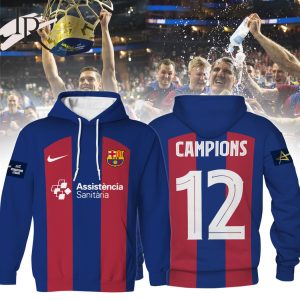 FC Barcelona Handbol EHF Champions League 2024 Hoodie