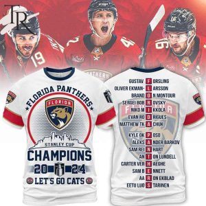 Florida Panthers Stanley Cup Champions 2024 Hoodie – White