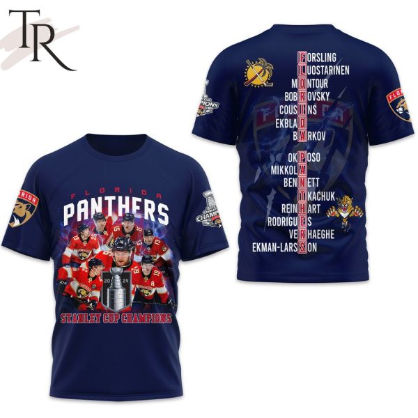 NHL Florida Panthers Stanley Cup Champions Hoodie – Blue