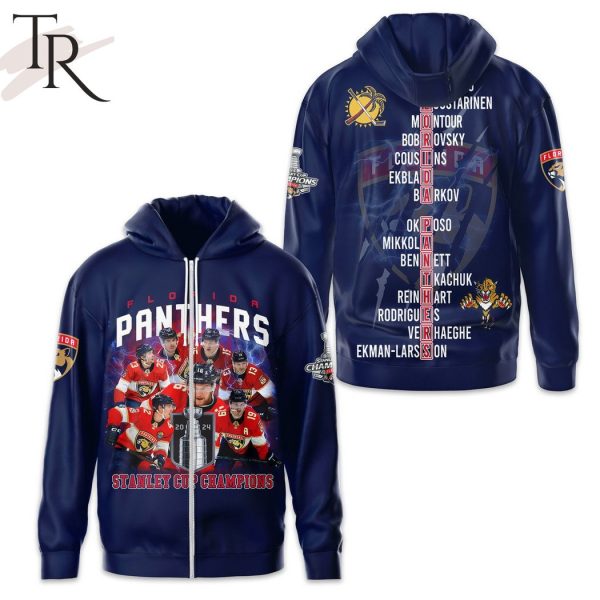 NHL Florida Panthers Stanley Cup Champions Hoodie – Blue